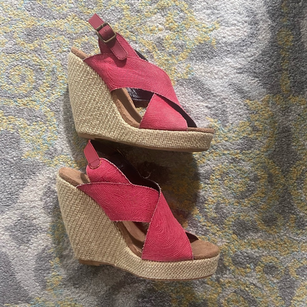 Gabriella Rocha wedge sandals. Size 6.5